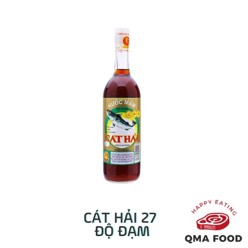 Nước Mắm Cát Hải Cao Đạm 27 Độ Chai 650ml