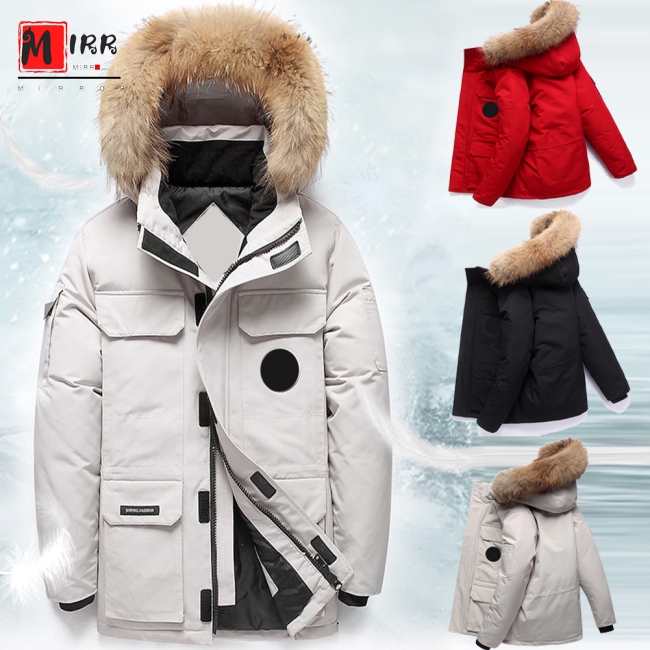 Áo Khoác Cotton Dày Cổ Lông Nhiều Túi Phối Mũ Trùm Có Thể Tháo Rời Giúp Giữ Ấm Cho Nam Vào Mùa Đông | BigBuy360 - bigbuy360.vn
