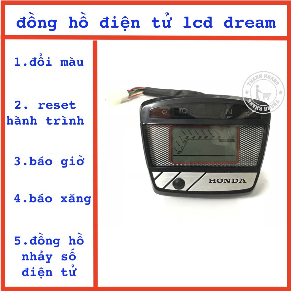 Đồng hồ điện tử LCD Dream thanh khang 006001156