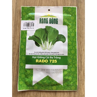 Cải Bẹ Trắng RaĐo 725 - Rạng Đông