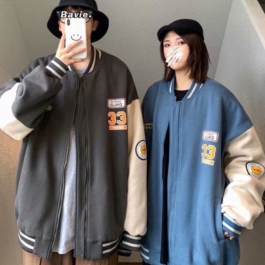 Áo khoác bóng chày thời trang dành cho cả nam và nữ