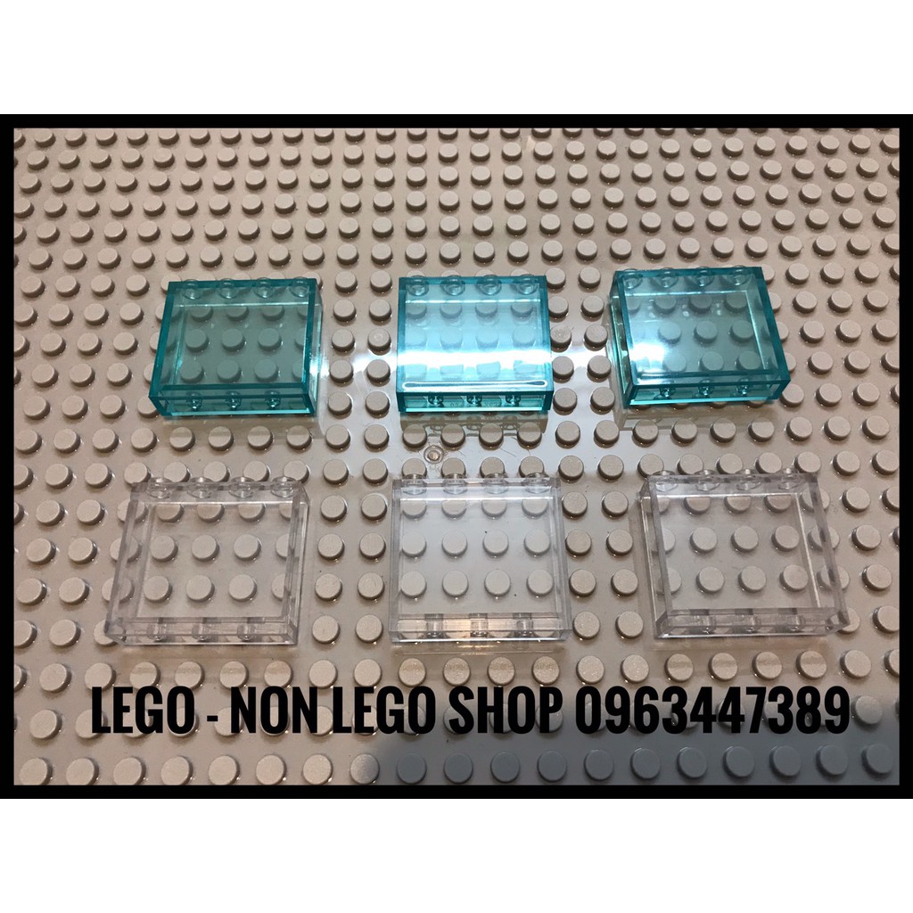 Lego Part Phụ Kiện Kính Trong Suốt 1x4x3 ( 2c )