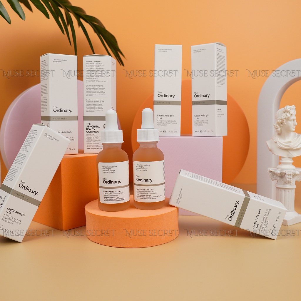 [Quà Tặng Khẩu Trang] Serum The Ordinary - Lactic Acid 5%/10% + HA 2% - Cấp Nước, Sáng Mịn Da 30ml [Bản Canada] | BigBuy360 - bigbuy360.vn