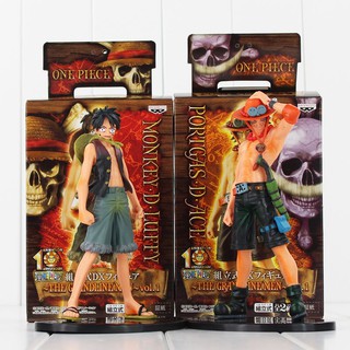 Combo 02 Mô Hình One Piece Monkey D Luffy & Portgas D. Ace