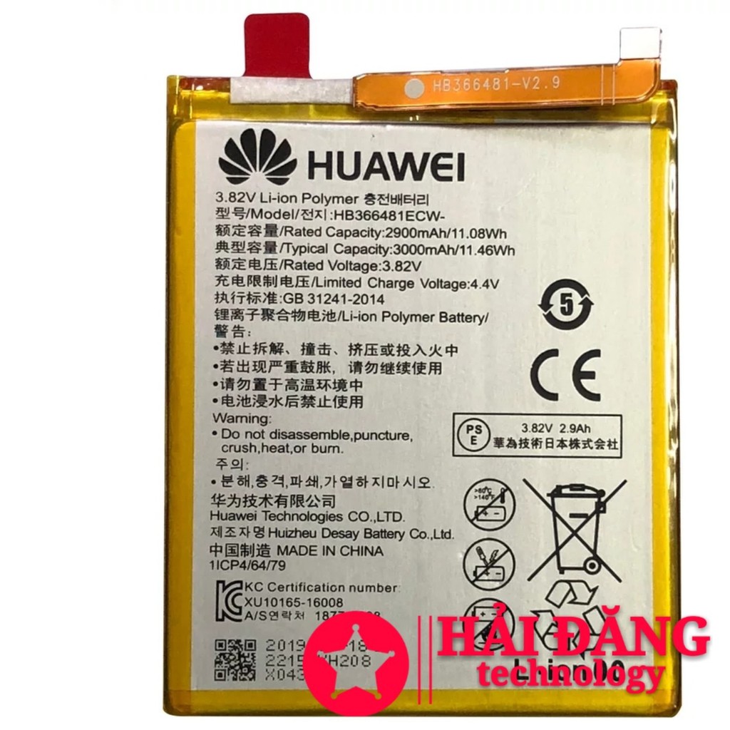 Pin Huawei Nova 3E HB366481ECW