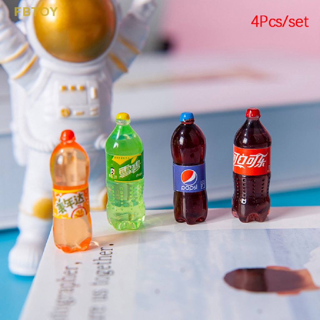 Set 4 Mô Hình Đồ Uống Mini Trang Trí Nhà Bếp