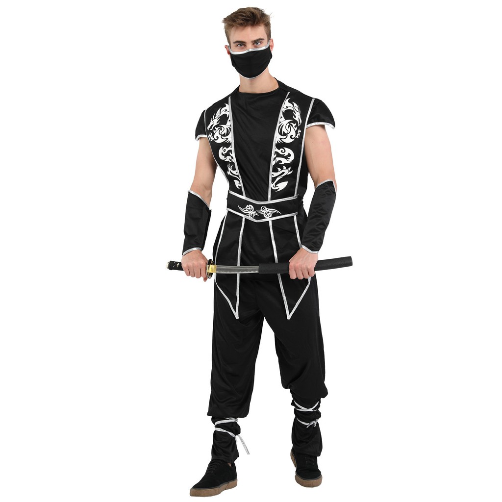 Bí ẩn rồng trang phục ninja trang phục Halloween cosplay trang phục nam người lớn trang phục giai đoạn Naruto trang phục samurai trang phục