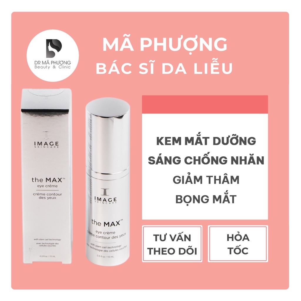 [CHÍNH HÃNG] Kem chống nhăn, giảm bọng mắt Image The Max Eye Creme 15mL