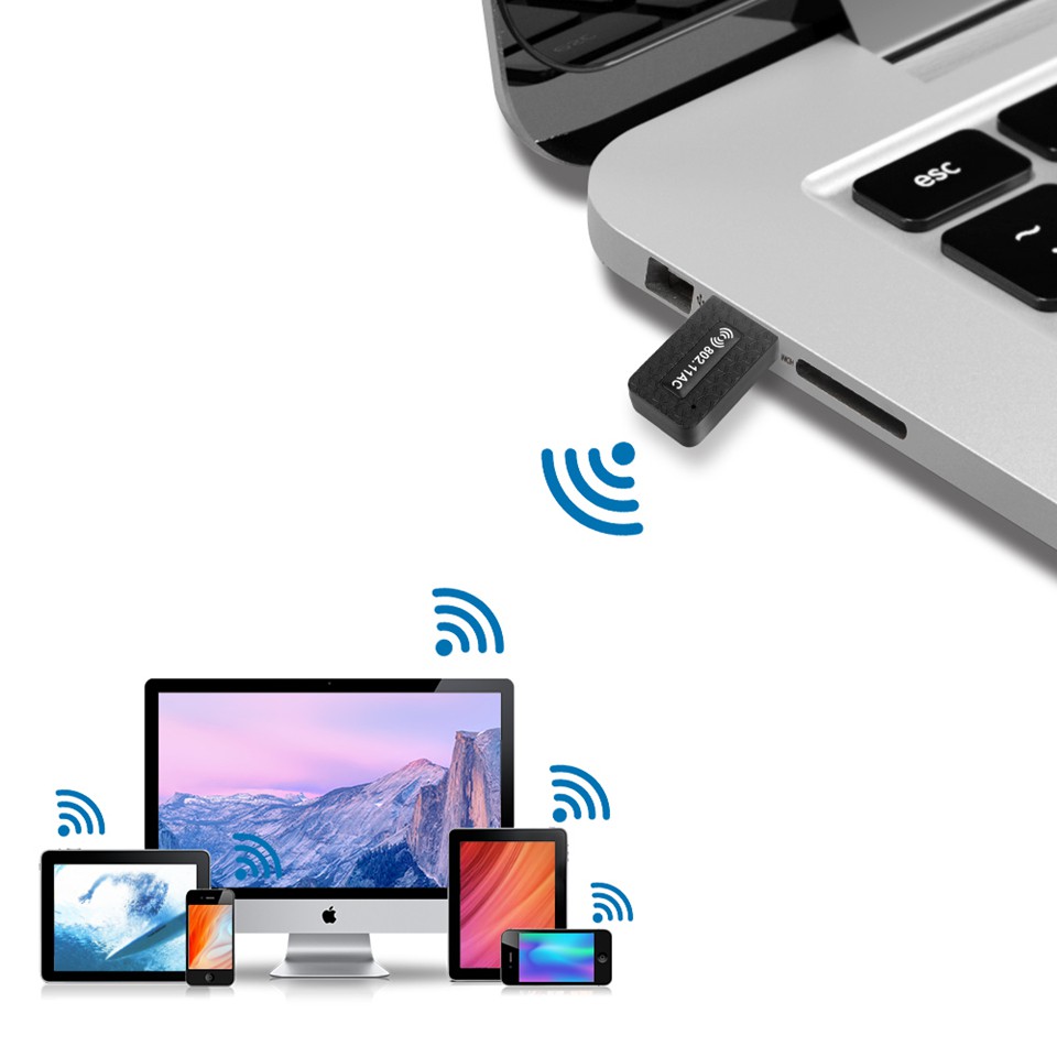 Usb Wifi 5ghz Wi Fi Usb Ac 1200mbps Cổng Kép Usb 3.0 Ethernet 2.4g 5g | BigBuy360 - bigbuy360.vn