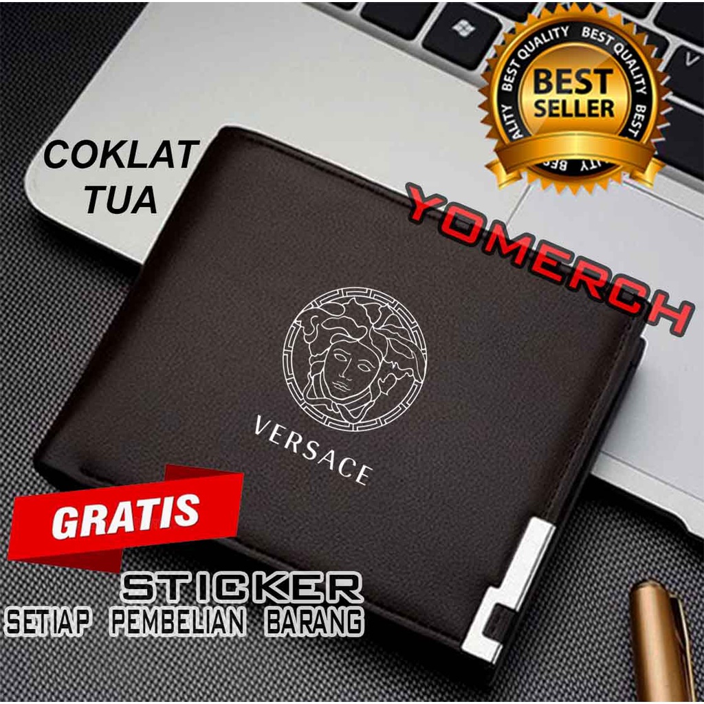Ví Da Versace Thiết Kế Đơn Giản Cá Tính Cho Nam Và Nữ