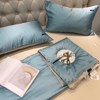 Sét lụa tencel 1 màu chăn tơ tằm 🌸