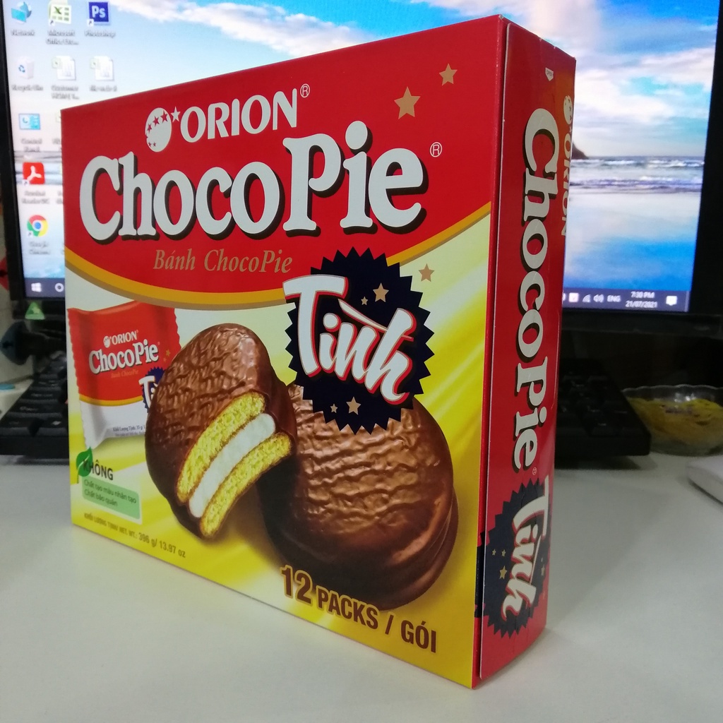 Bánh Choco Pie Orion (Hộp 12 cái)