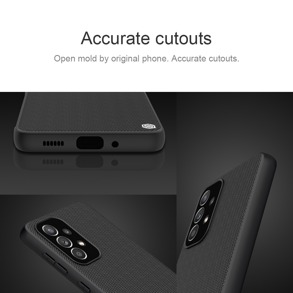 Ốp điện thoại NILLKIN sợi nylon nhẹ nhàng chống trượt chống sốc dành cho Samsung Galaxy A33 5G