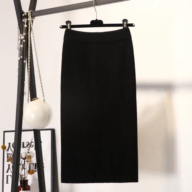 ( Ảnh thật ) CV1020 Chân váy len basic | BigBuy360 - bigbuy360.vn