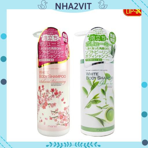 Sữa tắm Manis hương sakura và trà xanh ( MỚI )