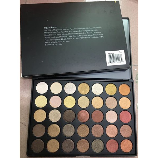 bảng màu mắt morphe 350s