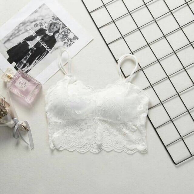 Áo Bra Ren Hoa 2 Dây Đẹp Gợi Cảm