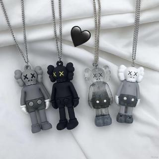 Dây chuyền mặt hình búp bê KAWS phong cách retro cá tính