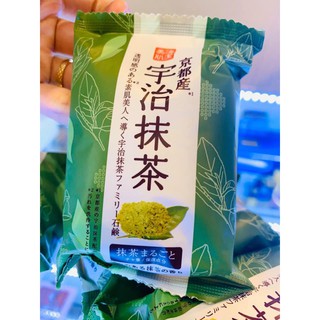 Xà Phòng Tắm Chiết Xuất Trà Xanh Pelican Family Soap Uji Green Tea