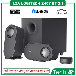 [CHÍNH HÃNH] Loa vi tính Logitech Z407 Bluetooth 2.1 - Công suất 80W