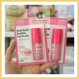 Gel sủi tẩy tế bào chết môi bubi bubi lip