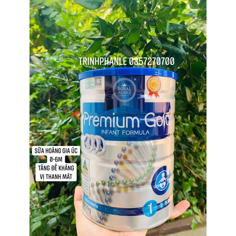 Sữa Hoàng Gia Úc ROYAL AUSNZ Premium Gold 1 Dành Cho Bé Từ 0-6 Tháng Tuổi