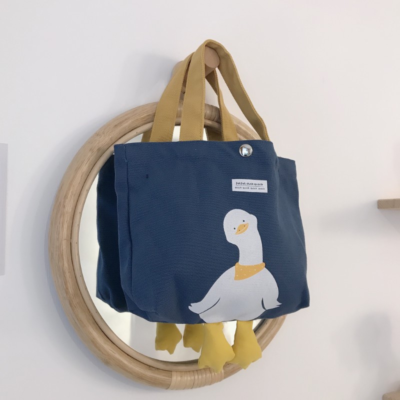 Túi tote vải canvas hình con vật siêu hot