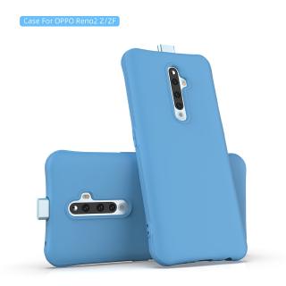 Phone Back Casing OPPO Reno3/Reno2 Z/Reno2 F/Reno2/Reno Case Cover soft Silica gel Matte Protective  Bumper Back Covers