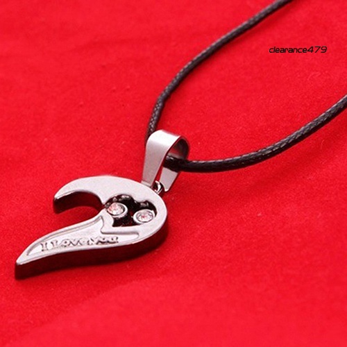 Set 2 Dây Chuyền Ghép Hình Trái Tim Cho Cặp Đôi His and Hers clearance479