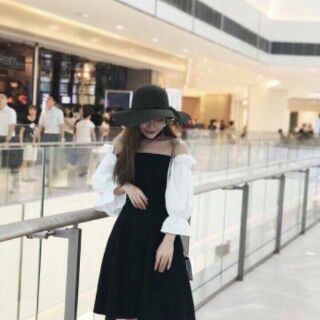 Đầm trễ vai
