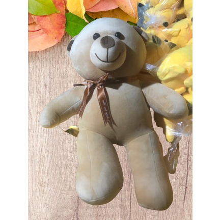 Gấu bông Teddy Bear đeo nơ làm quà tặng - vãi co dãn 4 chiều siêu mềm mịn - Tiệm Gấu Xinh