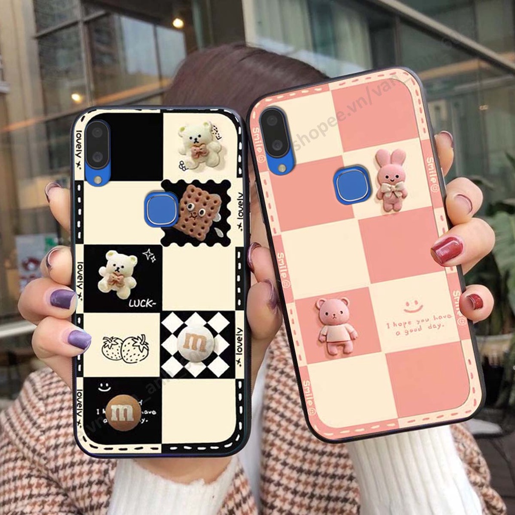 Ốp lưng Vivo V11 / V11i hình gấu, kẹo dễ thương cute