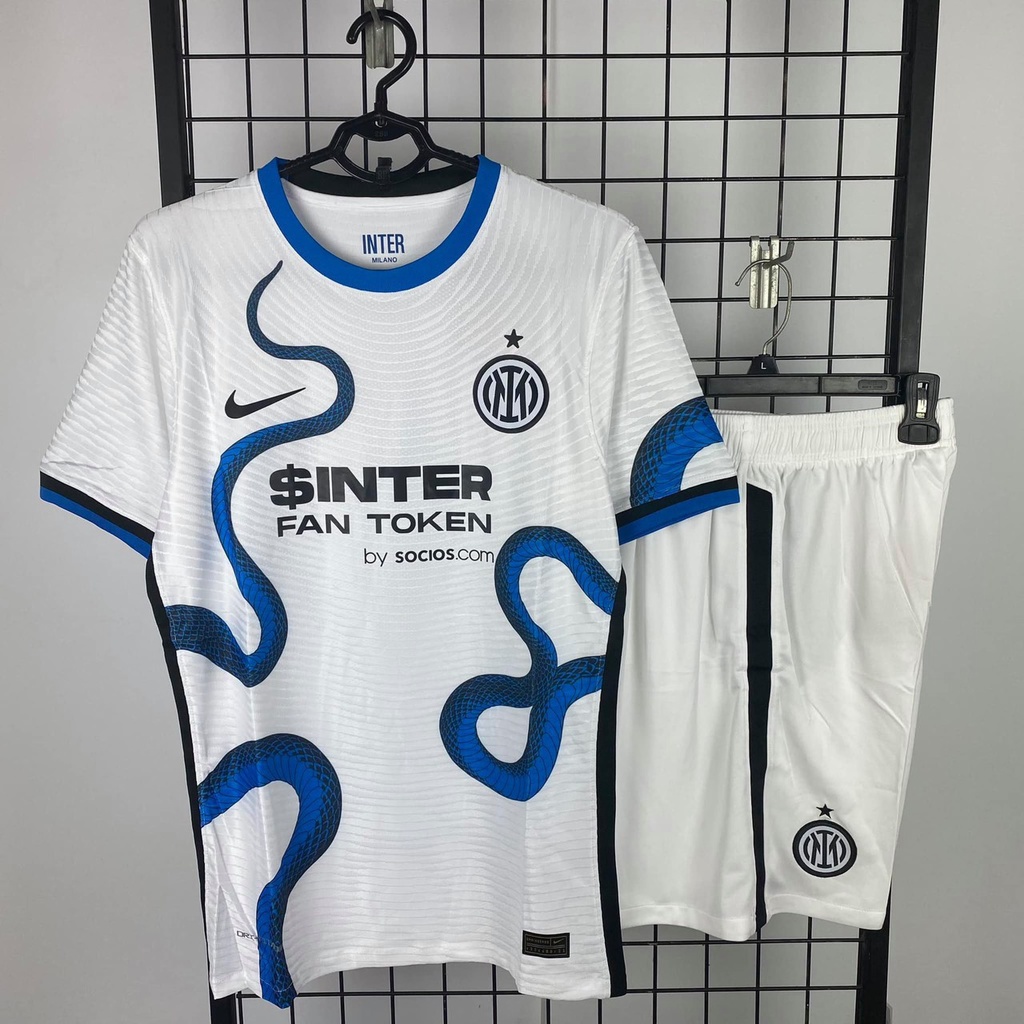 Áo Bóng Đá CLB Inter Milan 2021 - Sân Nhà, Sân Khách - Chuẩn Mẫu Thi Đấu - Vải Polyester Thái Gai Lưới