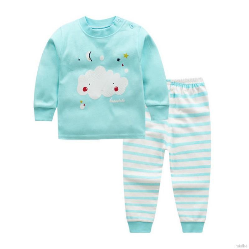 Bộ Đồ Ngủ Pijama Dài Tay Cho Bé