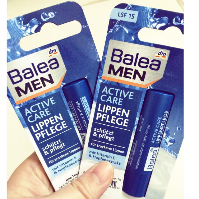 Son dưỡng môi Balea Men cho phái mạnh
