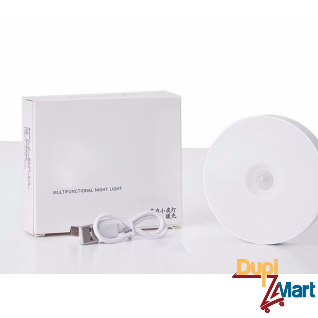 Đèn led cảm ứng tích  điện thông minh sạc pin tiện lợi dán tường - tủ quần áo - cầu thang..