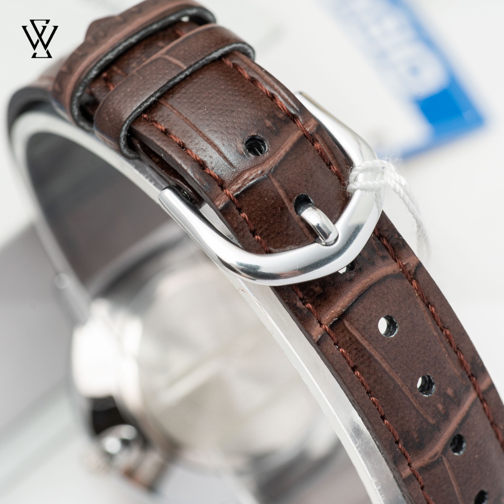 Đồng Hồ Quartz Nữ Casio WATCHSTORE LTP-VT01L-2B Thiết Kế Kính Khoáng 34mm, Dây Đeo Da Và Vỏ Thép Không Gỉ