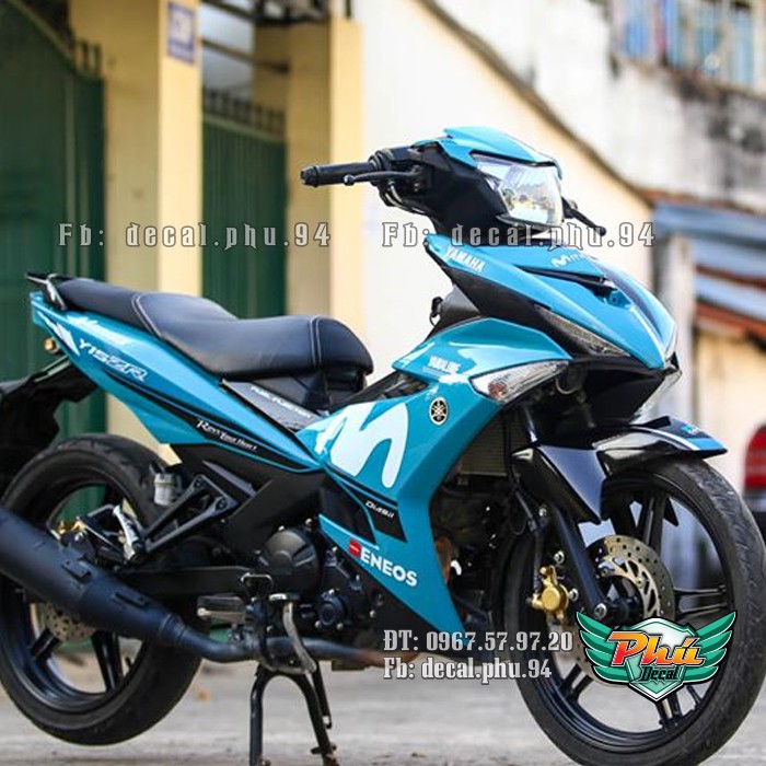 Tem rời Exciter 150 Moviistar xe xanh (V)