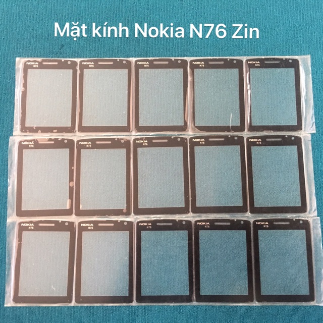 Mặt kính Nokia N76 Zin