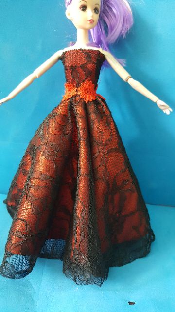 Đầm dạ hội búp bê babie