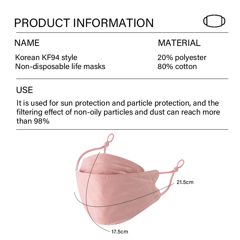 Khẩu Trang cotton Chống Tia UV/Bụi Bẩn Thoáng Khí In Họa Tiết Hoa Thời Trang Mùa Hè Có Thể Tái Sử Dụng Cho Nữ