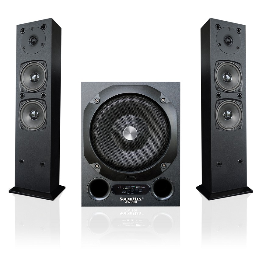 Loa Vi Tính SoundMax AW-300/2.1 80W CHÍNH HÃNG