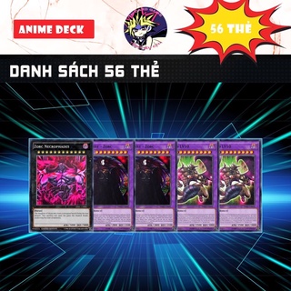 [ Bài In Yugioh ] Bộ Bài Bandit King Bakura.