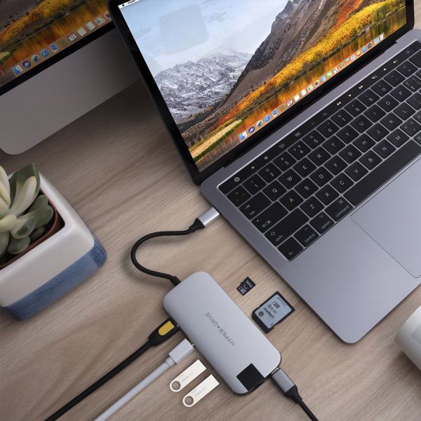 Cổng chuyển Hyperdrive SLIM USB-C Multi Port Hub