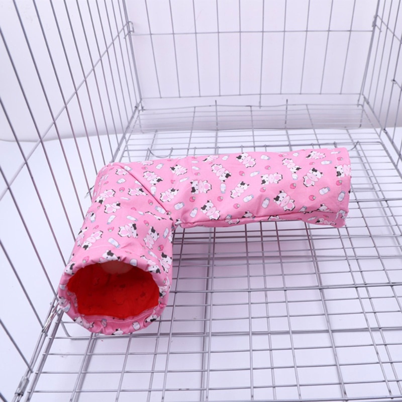 Đường Hầm Chui Gắn Góc Mềm Mại Cho Chuột Hamster Tiện Dụng