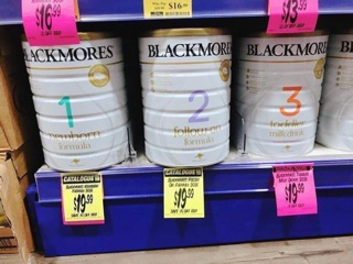 [ Air + Bill] Sữa Blackmore Đủ Số 900gr