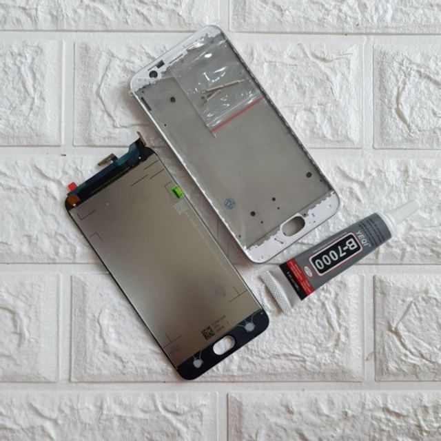 Combo Bộ Vỏ + Màn Hình F3 Lite (A57) Zin Hàng Cao Cấp Tặng 1 Tuýp Keo B-7000