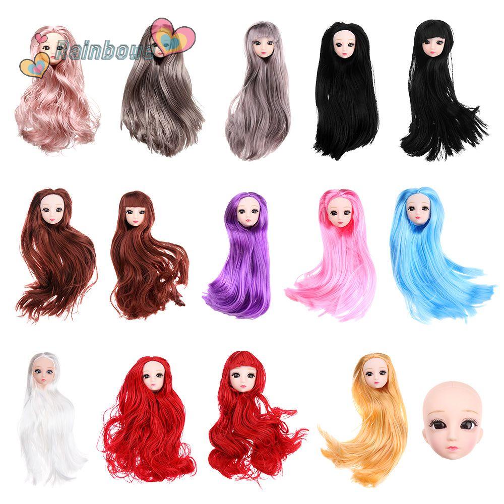 Mô hình đầu búp bê 3D 30 màu sắc tỉ lệ 1/6