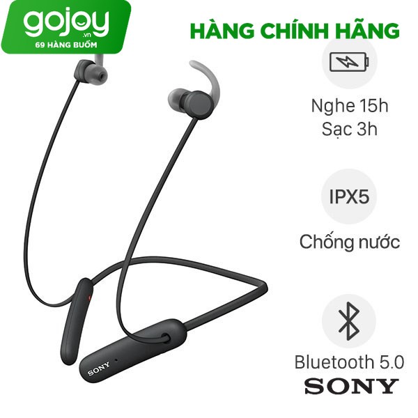Tai nghe bluetooth SONY WI-SP510 3 màu hàng phân phối