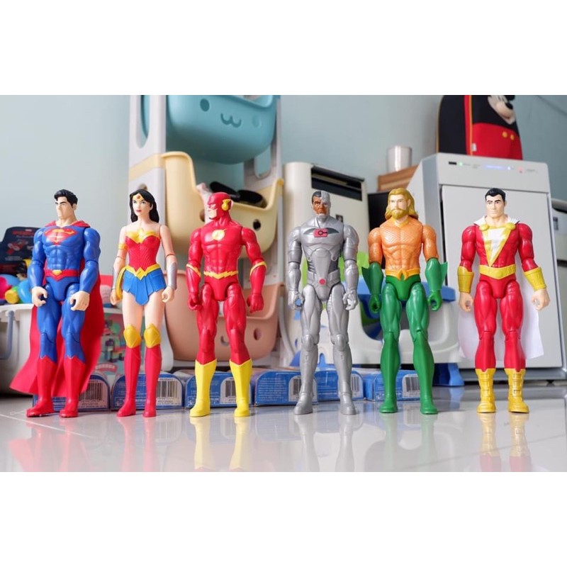 Mô Hình Siêu Anh Hùng DC chính hãng SpinMaster (không hộp)